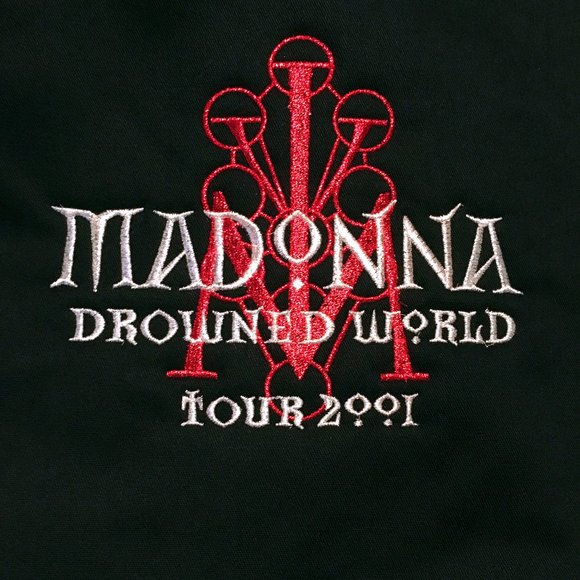 Madonna 2001 Drowned World Crew Tour Jacket XXL👀❣ - Picture 2 of 11